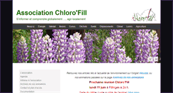 Desktop Screenshot of chlorofill.fr